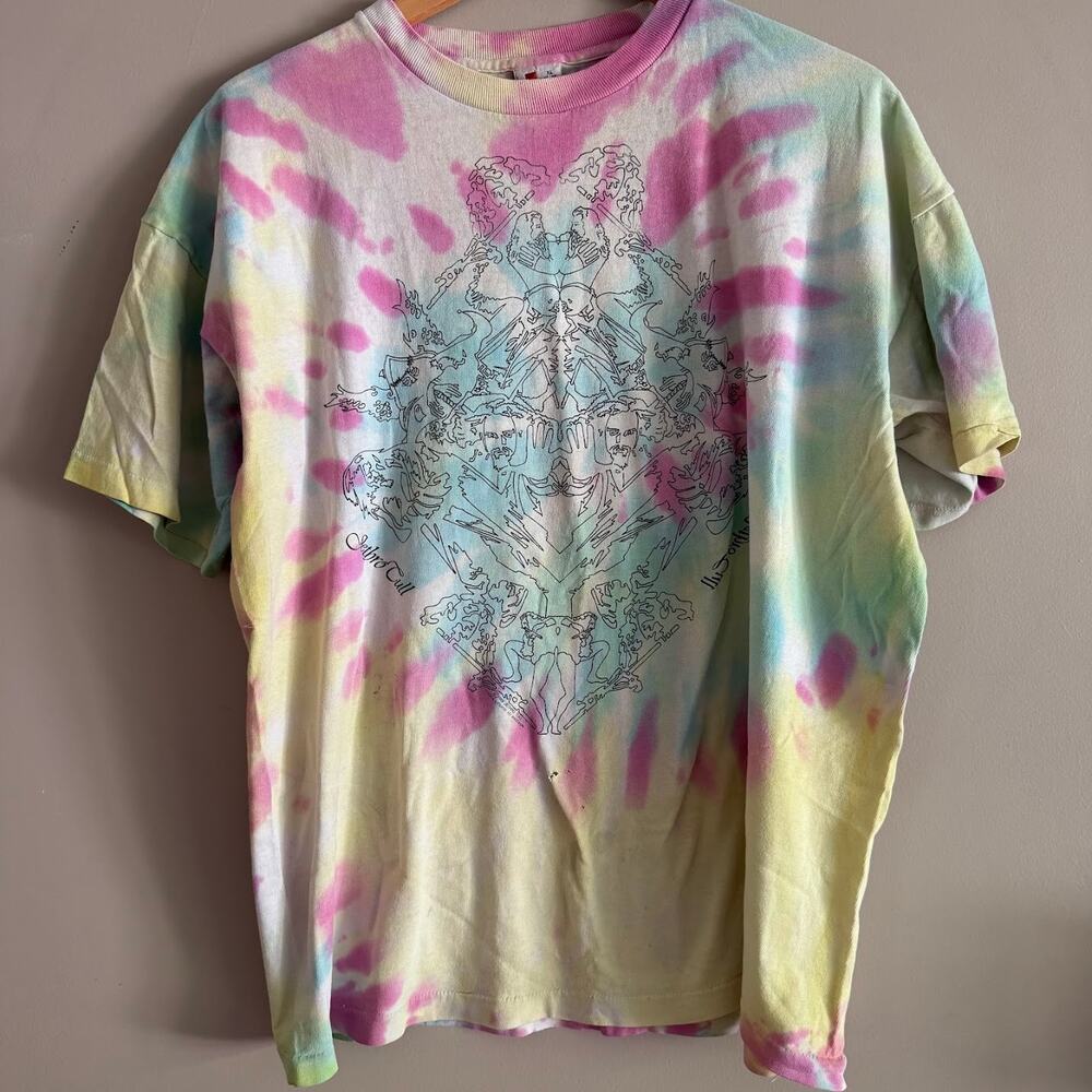 Vintage Jethro Tull 1989 Tie Dye Band Shirt Made in USA XL